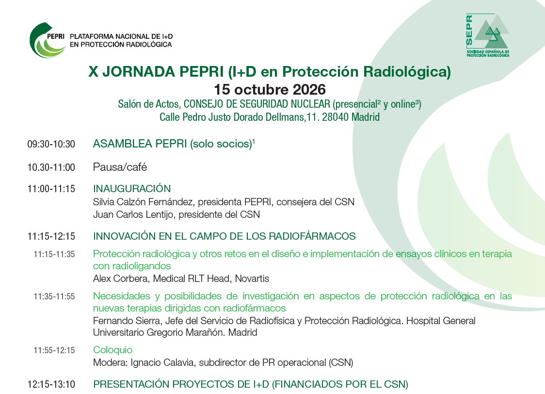 Convocatoria a la Asamblea y X Jornada PEPRI 2026